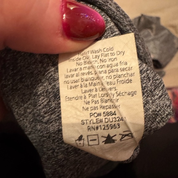 Beyond Yoga Heathered Gray Shine Leggings, small - Picture 7 of 7